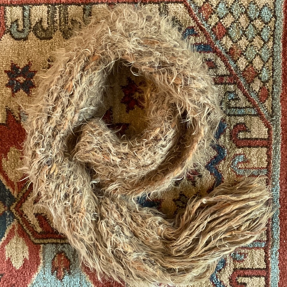 Long Sparkly Boho Scarf